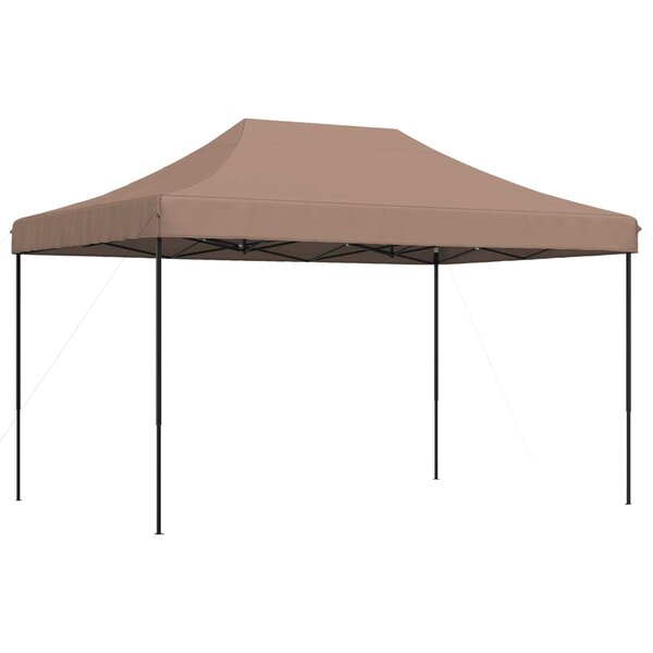vidaXL Tente de fête 292 x 440 x 315 cm Marron Tissu Oxford