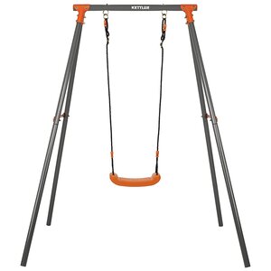 Portique balancoire enfant orange