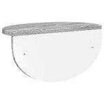 vidaXL Étagère Murale Gris Sonoma 38 x 19 x 19 cm Bois d'ingénierie