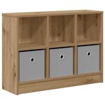 vidaXL Buffet Chêne artisanal 73 5 x 22 5 x 53 5 cm