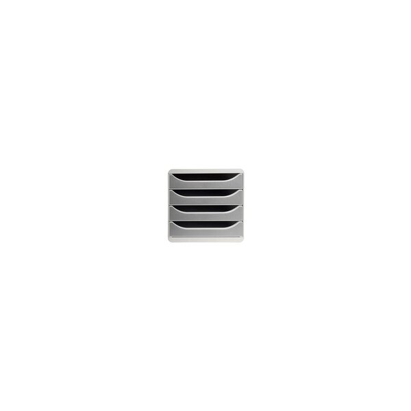 Module De Classement Big Box 4 Tiroirs Office - Granit - Exacompta