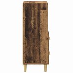 vidaXL Buffet Bois ancien 34 x 34 5 x 90 cm Bois d'ingénierie