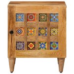 vidaXL Cabinet de chevet Naturel 40 x 33 5 x 46 cm