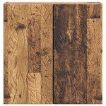 vidaXL Armoire Murale 59 x 31 x 60 cm Bois d'ingénierie Bois ancien