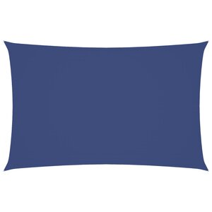 vidaXL Voile de parasol tissu oxford rectangulaire 5x8 m bleu