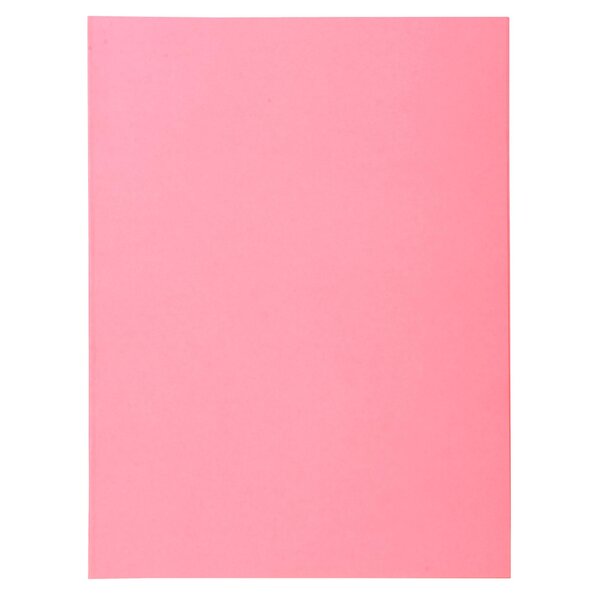 Paquet De 50 Chemises 2 Rabats Super 210 - 24x32cm - Rose - X 5 - Exacompta