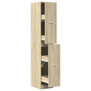 vidaXL Armoire d'apothicaire chêne sonoma bois d'ingénierie