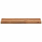 vidaXL Étagères flottantes 2 Pièces 60x20x2 cm acacia massif à l'huile