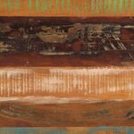 vidaXL Table de salle à manger 110x55x76cm Bois massif de récupération