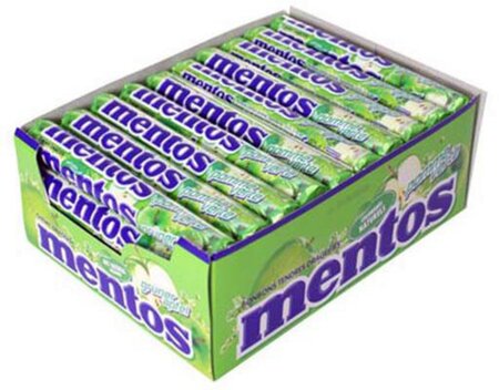 Mentos Pomme Verte Maxi Pack Boîte de 40 pièces