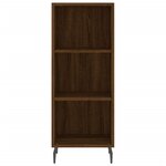 vidaXL Buffet chêne marron 34 5x32 5x90 cm bois d'ingénierie