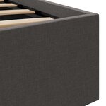 vidaXL Cadre de lit à rangement hydraulique sans matelas 140x200 cm