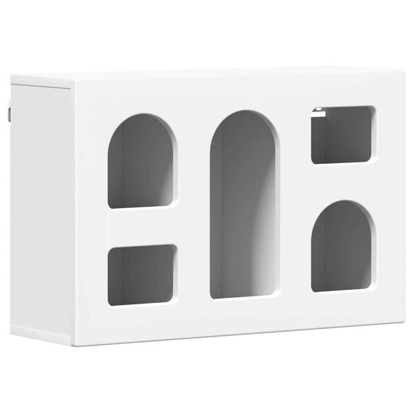 vidaXL Armoire suspendue Blanc 60 x 20 x 40 cm Bois d'ingénierie