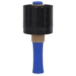 vidaXL Films étirables 10 Pièces noir 23 μm 10 cm x 300 m