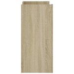 vidaXL Buffet chêne sonoma 73 5x35x75 cm bois d'ingénierie