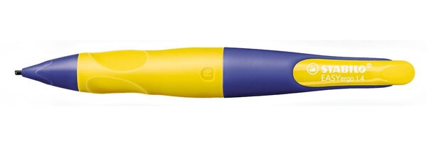 Porte-mines Ergonomique EASYergo 1 4 mm Droitier jaune/violet + 3 mines HB STABILO