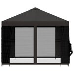 vidaXL Abri de jardin avec parois 3 x 3 m Anthracite