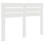 vidaXL Tête de lit Blanc 160 cm Bois d'ingénierie