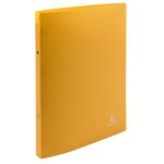 Classeur 2 Anneaux 15mm Polypropylène Opak - A4 - Jaune - X 25 - Exacompta