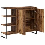vidaXL Meuble d'appoint Bois Ancien 96 5 x 30 x 75 cm