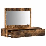 vidaXL Table de Toilette Marron 100 x 40 x 70 cm Bois d'ingénierie