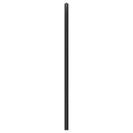vidaXL Tête de lit métal noir 75 cm