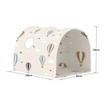 Flexa DAWN Tente-grotte textile pour lit 90 cm Motif montgolfieres