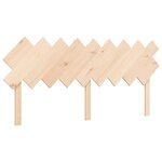 vidaXL Cadre de lit sans matelas bois massif de pin