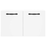 vidaXL Armoire murale Blanc 60x36 5x35 cm Bois d'ingénierie