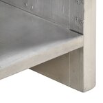 vidaXL Buffet de style aviation 110x35x75 cm Métal