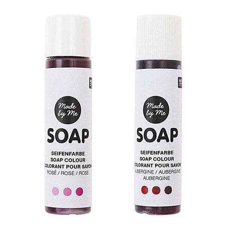 2 colorants pour savon 10 ml - Fruits rouges