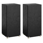 vidaXL Housses de chaise de jardin 2 Pièces 8 œillets 75x70x140 cm PE