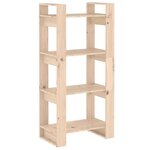 vidaXL Bibliothèque/Séparateur de pièce 60x35x125 cm Bois massif
