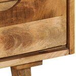 vidaXL Buffet Bois massif de manguier 90x30x69 cm