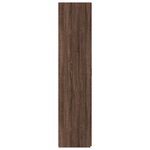 vidaXL Buffet haut chêne marron 70x42 5x185 cm bois d'ingénierie
