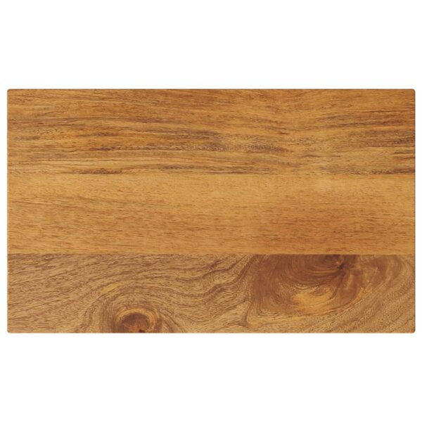 vidaXL Dessus de table 50x20x2 5 cm rectangulaire bois massif manguier