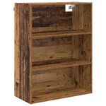 vidaXL Haut Armoire Bois Ancien 69 5 x 34 x 180 cm Bois d'ingénierie