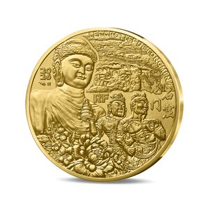 UNESCO - GROTTES DE LONGMEN Monnaie de 1/4€