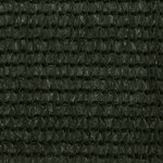 vidaXL Écran de balcon Vert foncé 90x600 cm PEHD