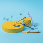 Legami CPP0014 - Stylo à encre gel avec animal décoratif Monster >- Lovely Friends