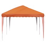 vidaXL Tente de fête pop-up 575 x 290 x 245 cm Orange