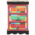 vidaXL Armoire à tiroirs Multicolore 40 x 40 x 60 cm