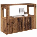 vidaXL Buffet Bois ancien 80 x 30 x 60 cm Bois d'ingénierie