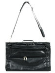 Porte habits Affaires en cuir - KATANA - L56.0 x H37.0 x P8.0 cm - KA015-Noir