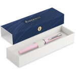 Waterman allure pastel stylo plume  rose pastel  plume fine  encre bleue  coffret cadeau