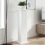 vidaXL Support de Plante 2 pc Blanc 30 5 x 30 x 100 5 cm
