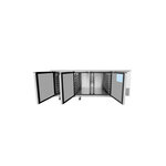 Tour réfrigéré positif 3 portes 400 x 600 - profondeur 800 - atosa - r290 - acier inoxydable35802010pleine x800x825mm