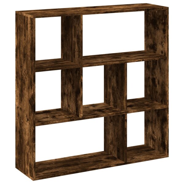 vidaXL Étagère séparatrice de pièce chêne fumé 102x29x103 5 cm