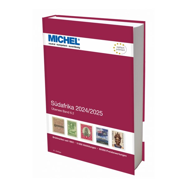 Catalogue Michel de cotation timbres Afrique du Sud 2024.
