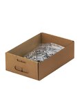 (lot  50 couvercles) caisse carton palettisable c40 avec couvercle 300 x 200 x 40 mm